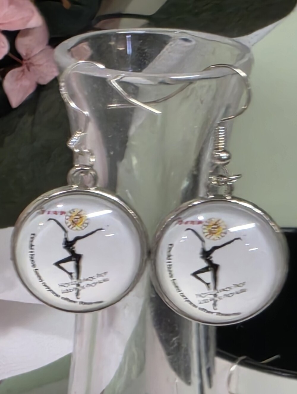 DMB FAN DAVE MATTHEWS handmade DROP EARRINGS DANCING SPIRIT FREE DANCE NANCY